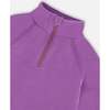 Two-Piece Thermal Underwear Set, Lavender - Underwear - 3