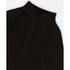 Two-Piece Thermal Underwear Set, Black - Underwear - 4