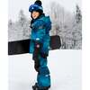 Two-Piece Teknik Snowsuit, Teal Gradient - Snowsuits - 3