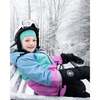 Two-Piece Teknik Snowsuit with Colorblocked Jacket and Solid Pant, Black - Snowsuits - 4