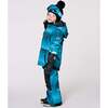 Two-Piece Teknik Snowsuit, Teal Gradient - Snowsuits - 4