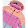 Two-Piece Teknik Snowsuit with Colorblocked Jacket, Pink Watercolor Flower Print - Snowsuits - 6