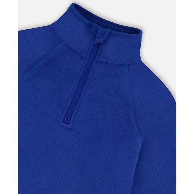 Two-Piece Thermal Underwear Set, Blue - Underwear - 4