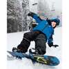 Two-Piece Teknik Snowsuit Royal Blue, Royal Blue - Snowsuits - 3