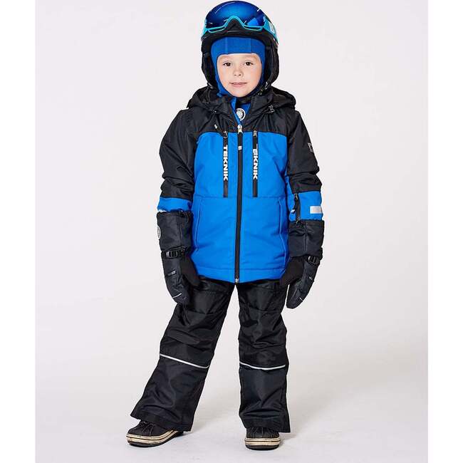 Two-Piece Teknik Snowsuit Royal Blue, Royal Blue - Snowsuits - 4