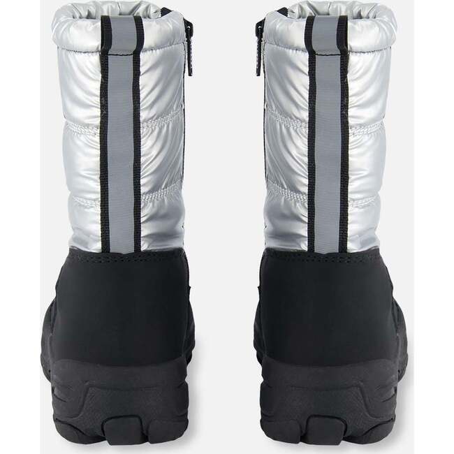 Winter Boots, Silver - Boots - 3