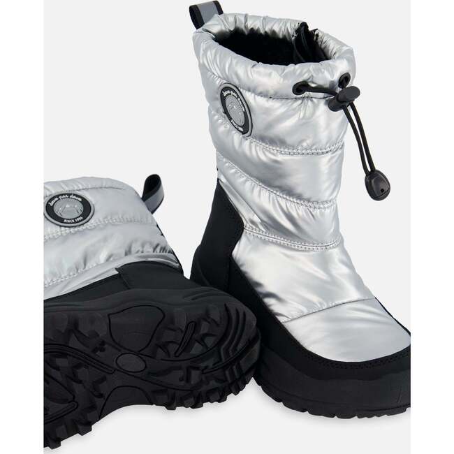 Winter Boots, Silver - Boots - 4