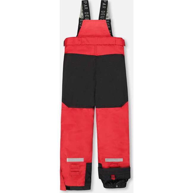 Two-Piece Teknik Snowsuit, Red - Snowsuits - 5