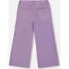 Wide Leg Corduroy Pants, Lavender - Pants - 3