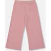 Waffle Flare Leg Pants, Dusty Pink - Pants - 3