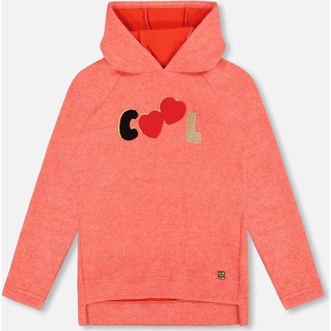 Ultra Soft Hooded Tunic, Coral