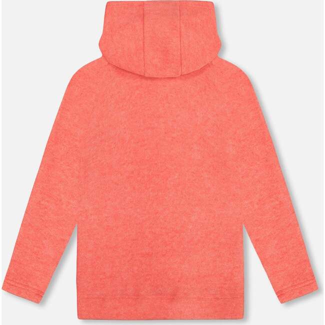Ultra Soft Hooded Tunic, Coral - Tank Tops - 3