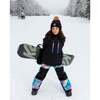 Two-Piece Teknik Snowsuit, Rainbow Heart Print - Snowsuits - 3