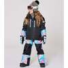 Two-Piece Teknik Snowsuit, Rainbow Heart Print - Snowsuits - 4