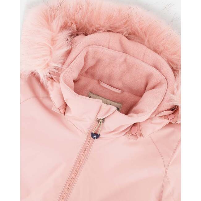 Two-Piece Play Snowsuit and Pink, Navy Blue - Snowsuits - 5