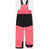 Two-Piece Play Snowsuit with Butterfly Print Jacket, Flash Coral - Snowsuits - 4