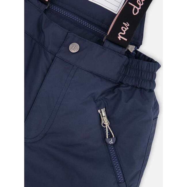 Two-Piece Play Snowsuit and Pink, Navy Blue - Snowsuits - 6