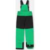 Two-Piece Play Snowsuit with Colorblocked Jacket, Green - Snowsuits - 5