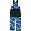 Two-Piece Play Snowsuit, Teal Blue Camouflage - Snowsuits - 4