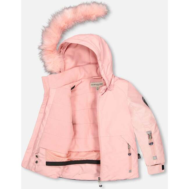 Two-Piece Play Snowsuit and Pink, Navy Blue - Snowsuits - 7