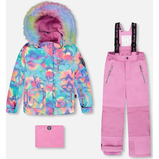 Two-Piece Play Snowsuit, Purple