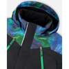 Two-Piece Play Snowsuit with Colorblocked Jacket, Green - Snowsuits - 6