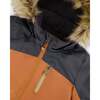 Two-Piece Play Snowsuit with Colorblocked Jacket, Black - Snowsuits - 5