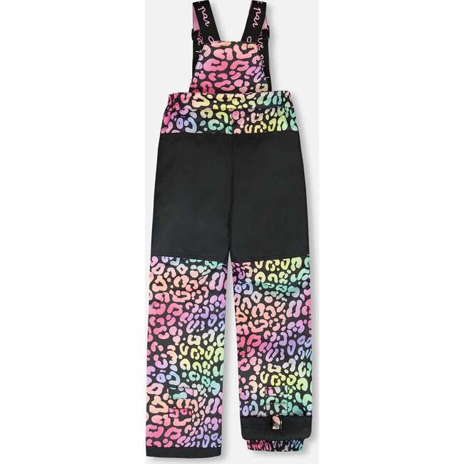 Two-Piece Play Snowsuit, Rainbow Leopard - Snowsuits - 4