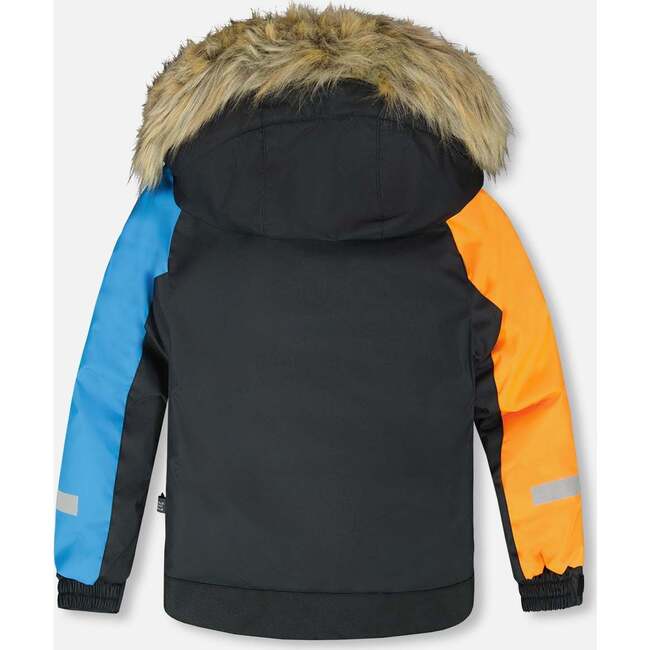 Two-Piece Play Snowsuit, Robot Dinosaur Print - Snowsuits - 3