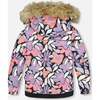 Two-Piece Play Snowsuit with Allover Print Jacket and Solid Pant, Black - Snowsuits - 4