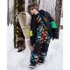 Two-Piece Play Snowsuit Smiley Face, Smiley Face Boy - Snowsuits - 3