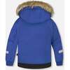 Two-Piece Play Snowsuit Navy and Brown, Brown Sugar - Snowsuits - 4