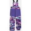 Two-Piece Play Snowsuit, Purple Mountain Print - Snowsuits - 5