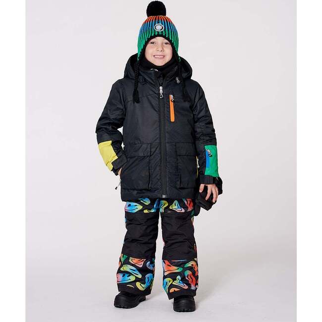 Two-Piece Play Snowsuit Smiley Face, Smiley Face Boy - Snowsuits - 4