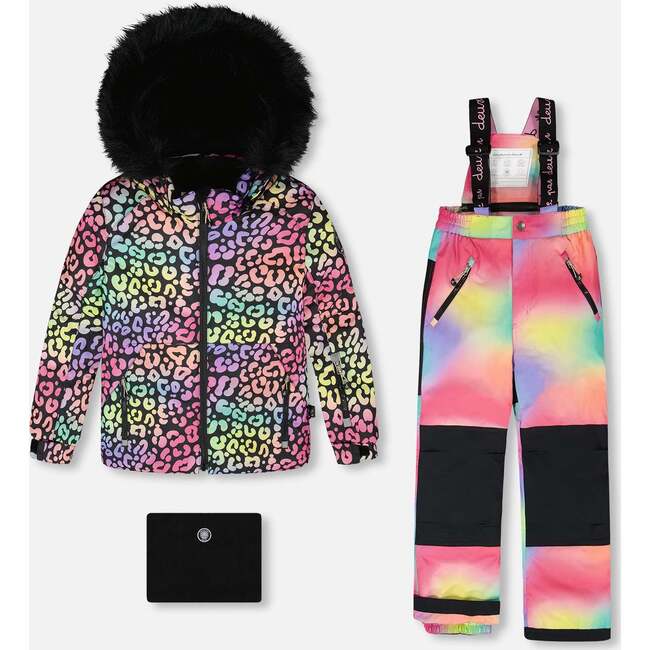Two-Piece Play Snowsuit, Multicolor