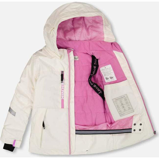 Two-Piece Teknik Snowsuit, Off-White - Snowsuits - 2