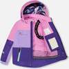 Two-Piece Teknik Snowsuit, Purple Mountain Print - Snowsuits - 3