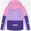 Two-Piece Teknik Snowsuit, Purple Mountain Print - Snowsuits - 4