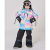 Two-Piece Teknik Snowsuit, Rainbow Gradient - Snowsuits - 2