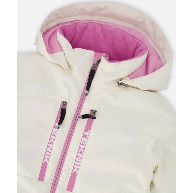 Two-Piece Teknik Snowsuit, Off-White - Snowsuits - 5