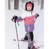 Two-Piece Teknik Snowsuit, Black Retro Flower Print - Snowsuits - 2