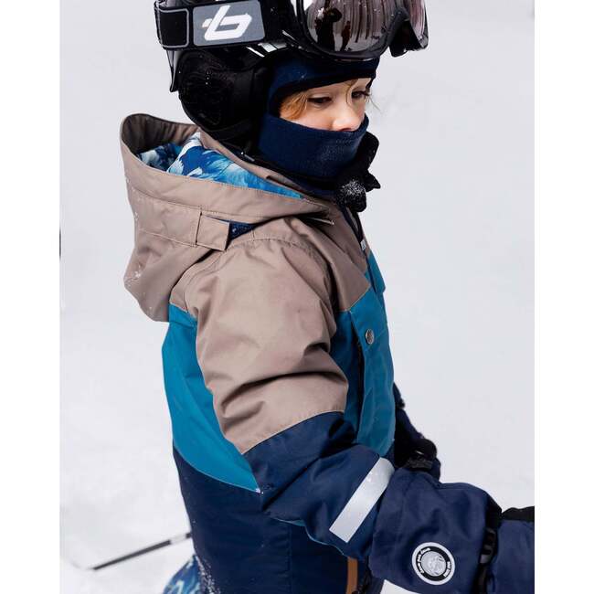 Two-Piece Teknik Snowsuit, Blue Mountains - Snowsuits - 3