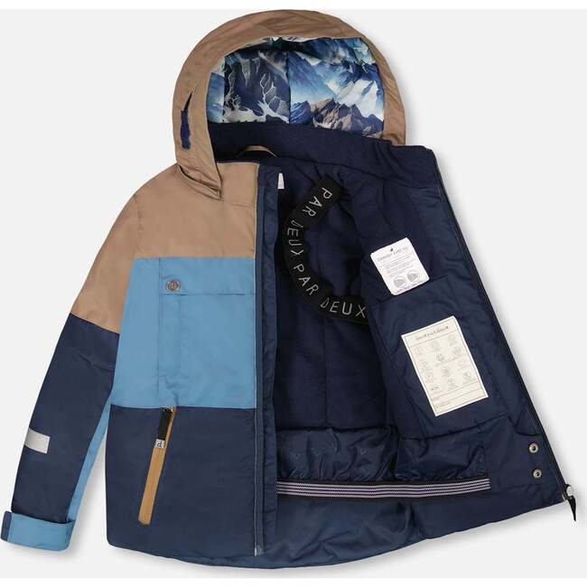 Two-Piece Teknik Snowsuit, Blue Mountains - Snowsuits - 5