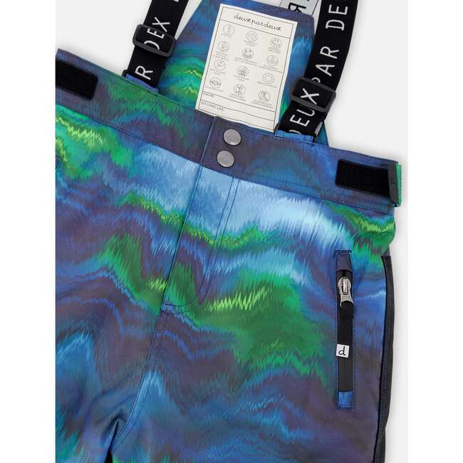 Two-Piece Teknik Snowsuit, Aurora Borealis - Snowsuits - 6