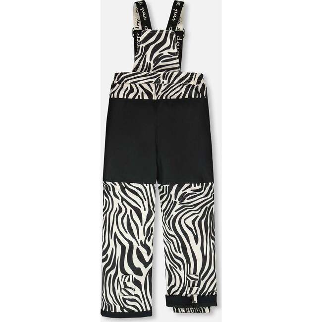 Two-Piece Play Snowsuit with Printed Pants, Lavender - Snowsuits - 4