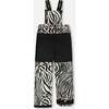 Two-Piece Play Snowsuit with Printed Pants, Off-White - Snowsuits - 4