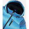 Two-Piece Play Snowsuit with Printed Jacket and Solid Pant, Black - Snowsuits - 6