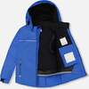 Two-Piece Play Snowsuit with Contrast Jacket, Black - Snowsuits - 2