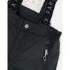 Two-Piece Play Snowsuit with Printed Jacket and Solid Pant, Black - Snowsuits - 7