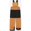 Two-Piece Play Snowsuit with Printed Dinosaurs Jacket Brown, Brown Sugar - Snowsuits - 4